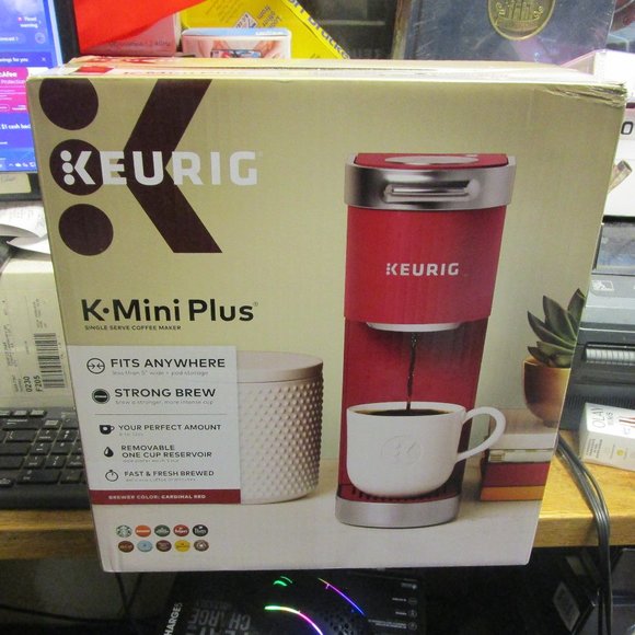 Keurig K-Mini Plus Single Serve K-Cup Pod Coffee Maker